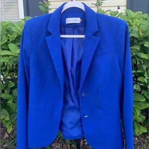 Vintage Calvin Klein blazer.Color royal blue